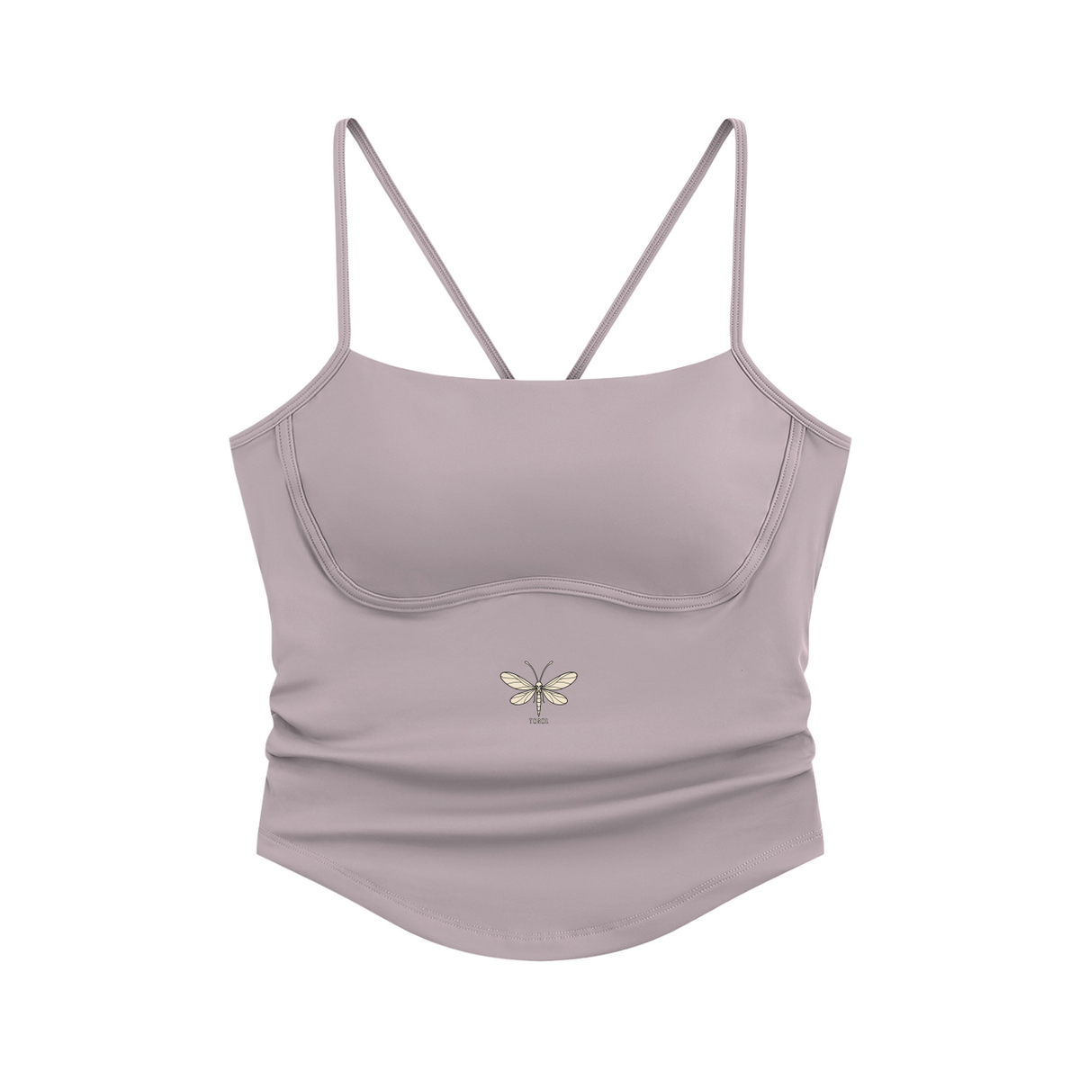 TOONSKULL Lacewing Ruched Yoga Tank