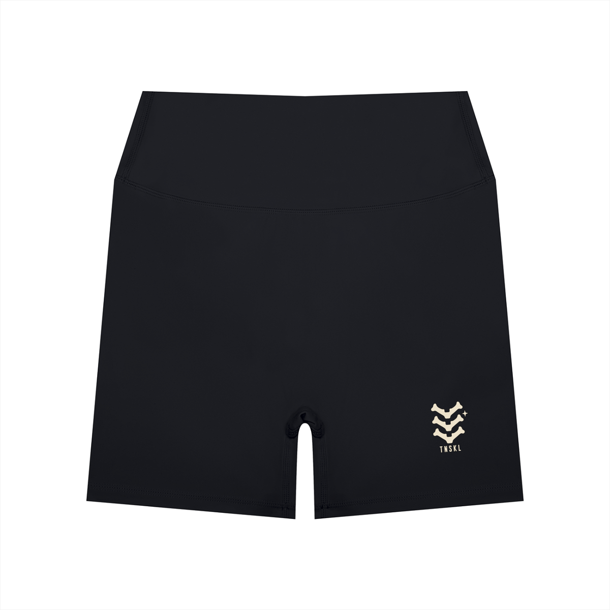 TOONSKULL Bone Echo High-Waisted Biker Shorts