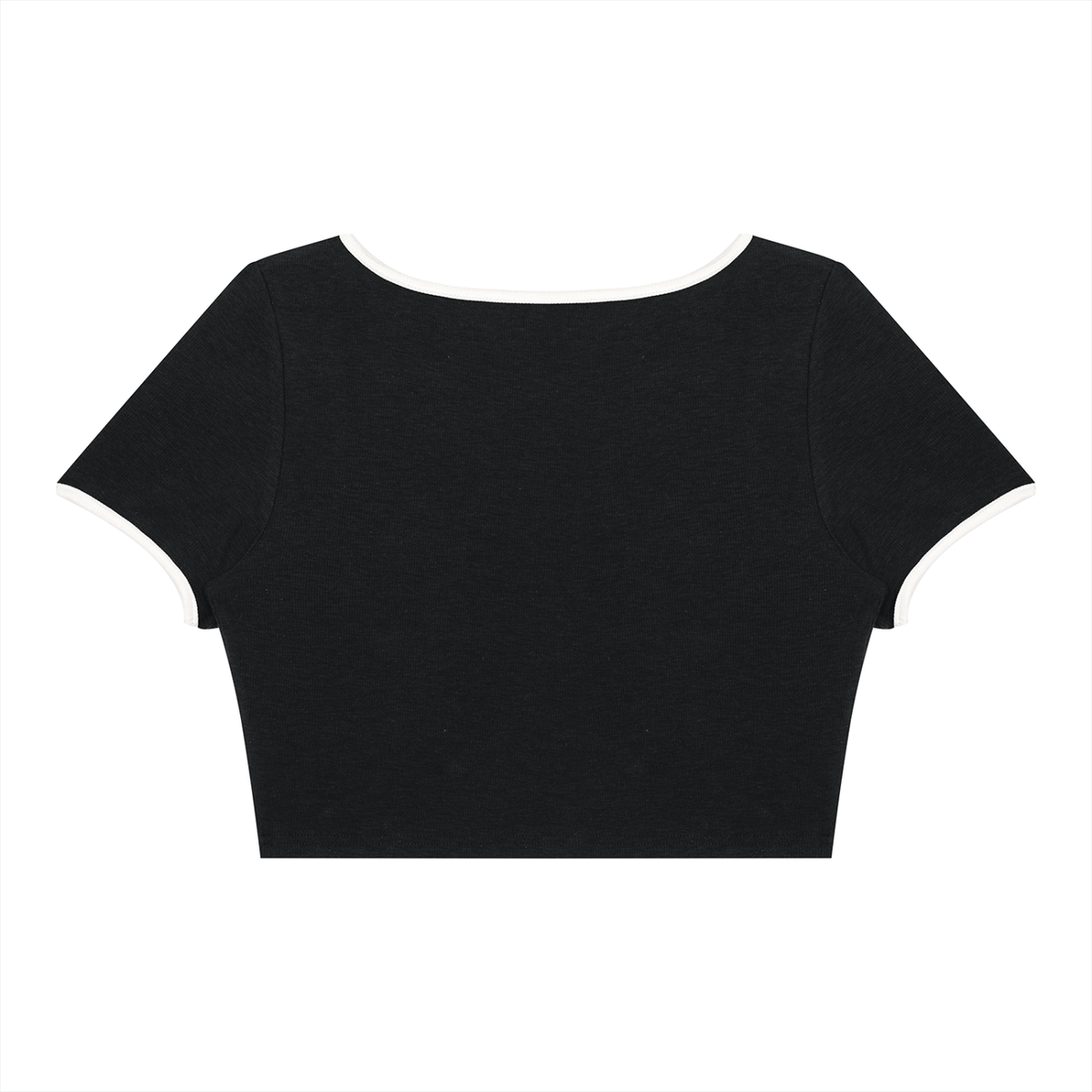 TOONSKULL Nocturne Square-Neck Crop Tee