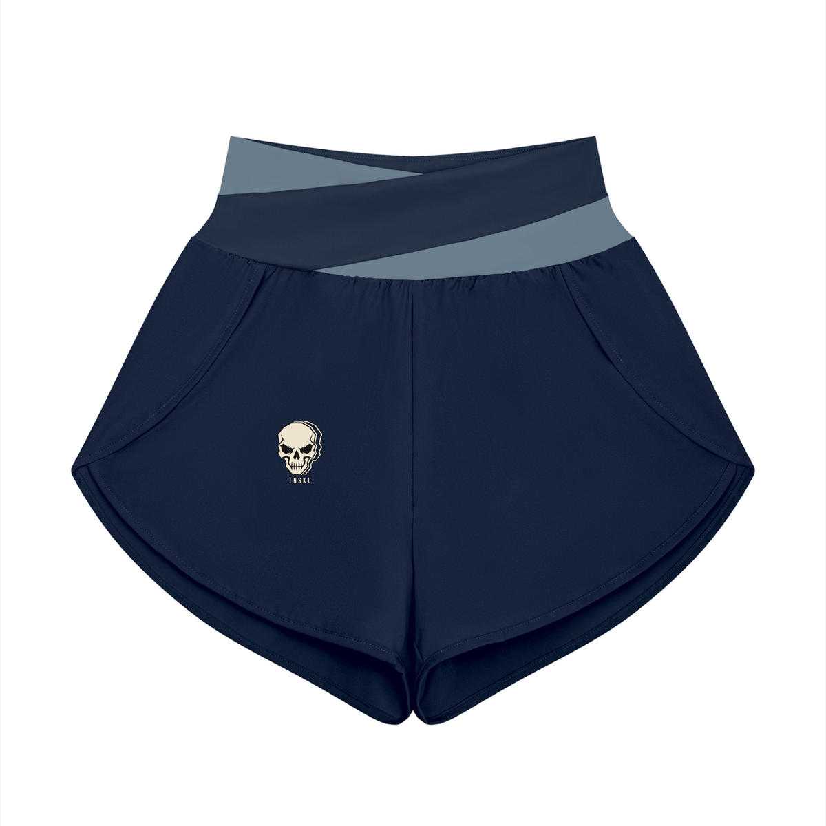TOONSKULL Afterimage Panelled Yoga Shorts