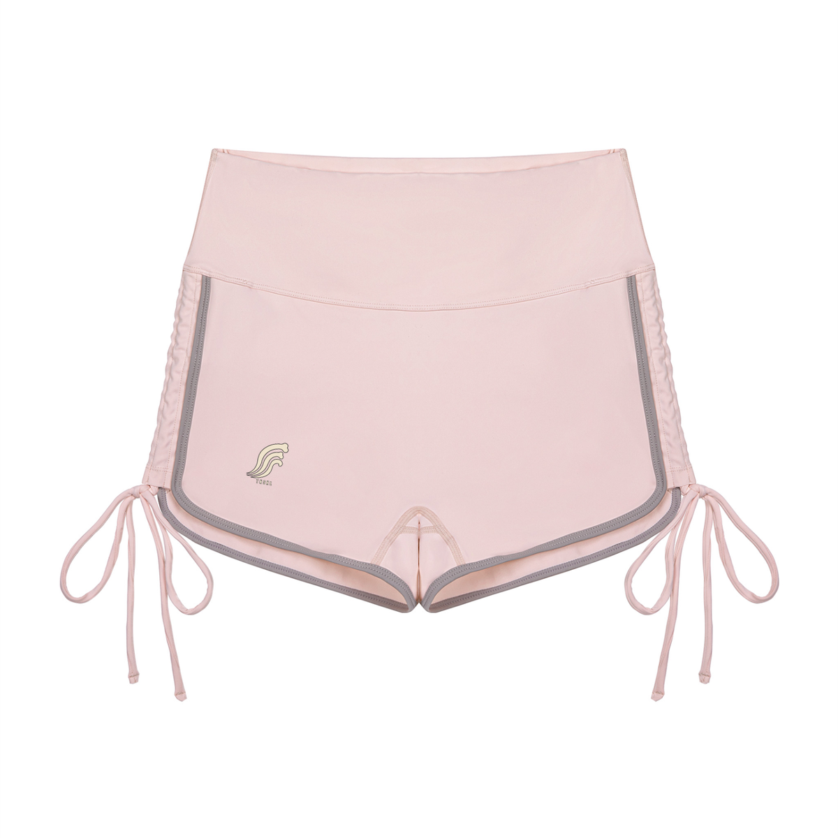 TOONSKULL Dark Current Color-Block Yoga Shorts