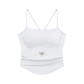 TOONSKULL Lacewing Ruched Yoga Tank