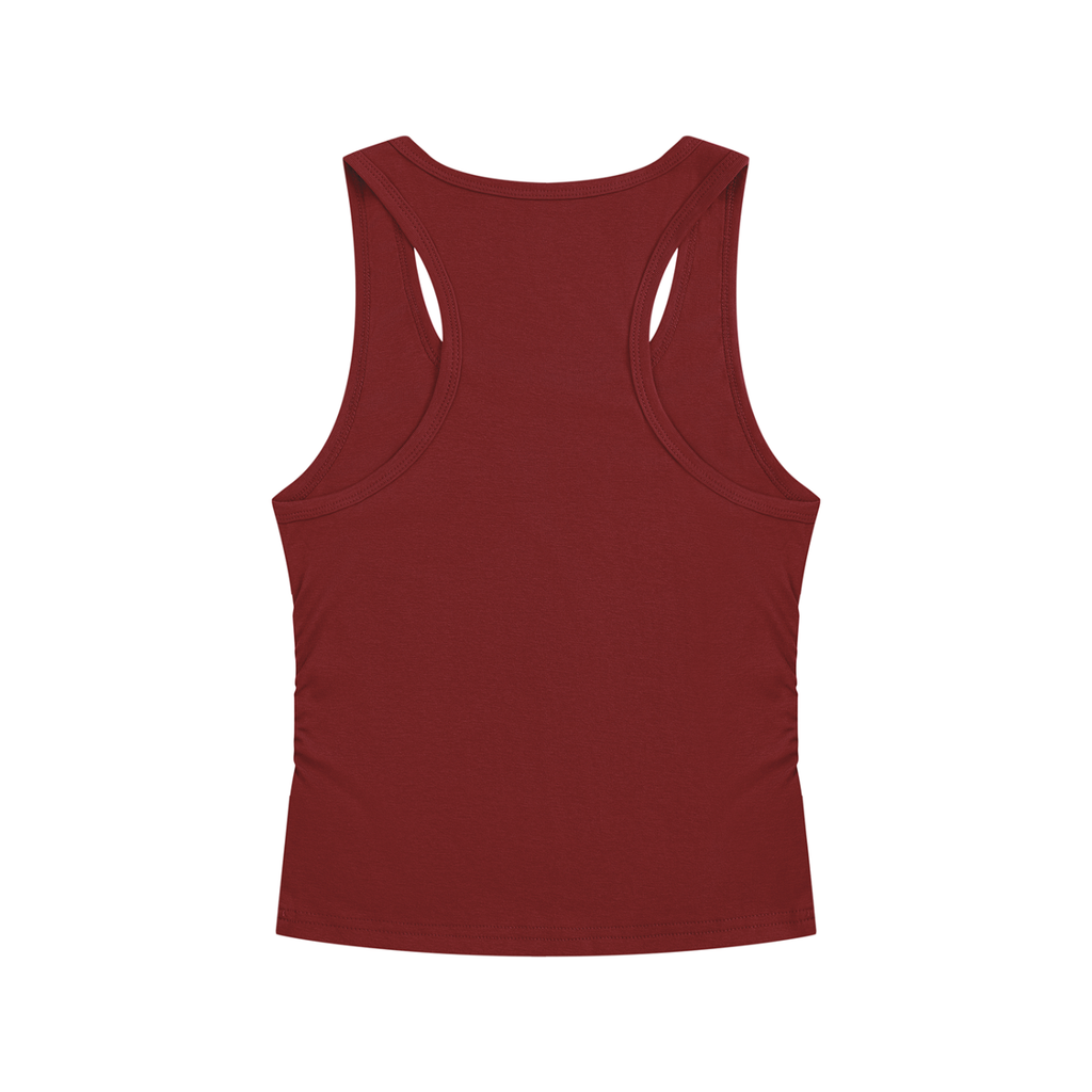 TOONSKULL Ghost Orchid Ruched Tank