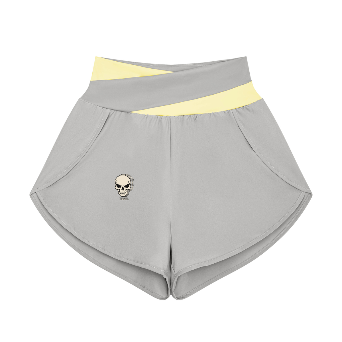 TOONSKULL Afterimage Panelled Yoga Shorts