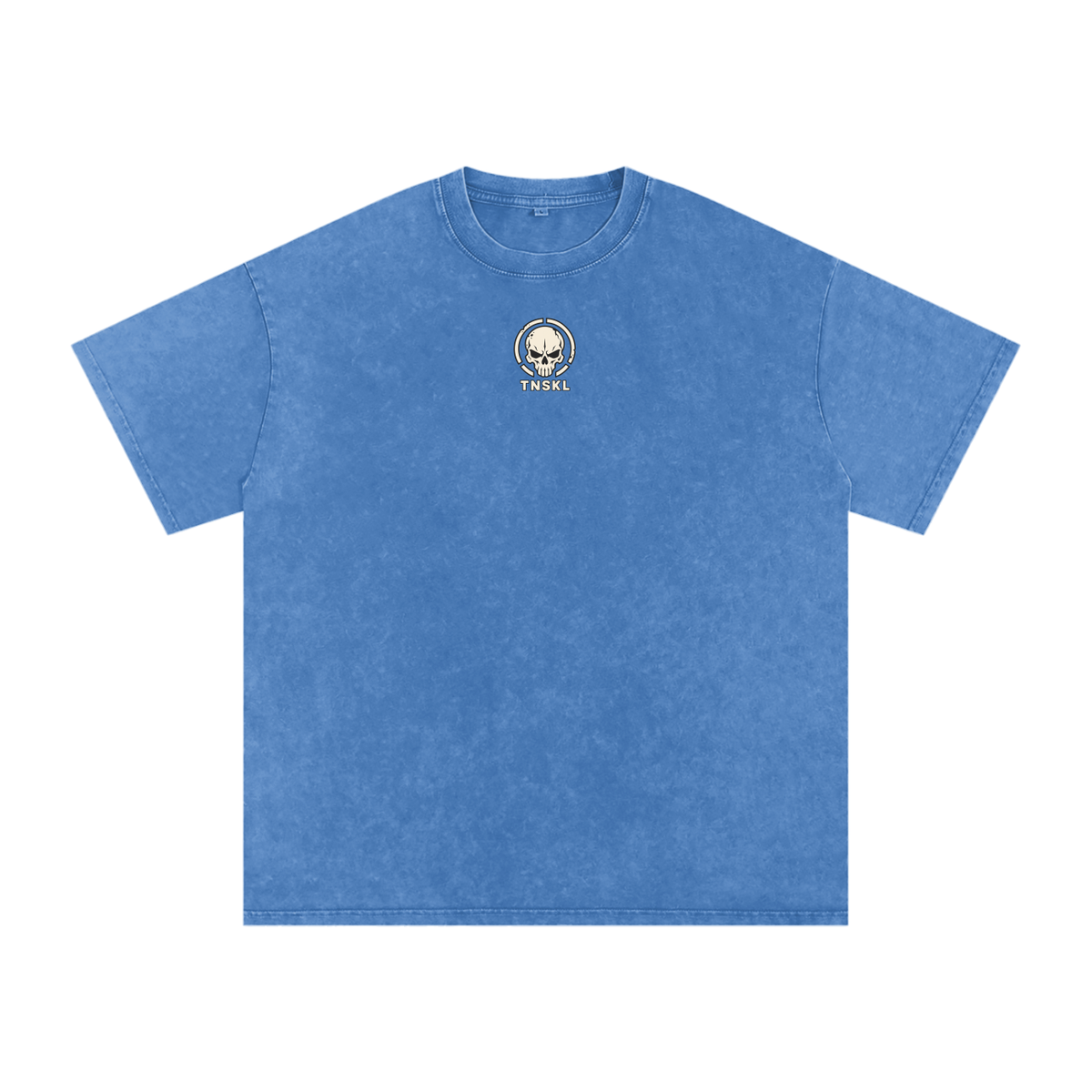 TOONSKULL Ash Signal Oversized Cotton Graphic T-Shirt