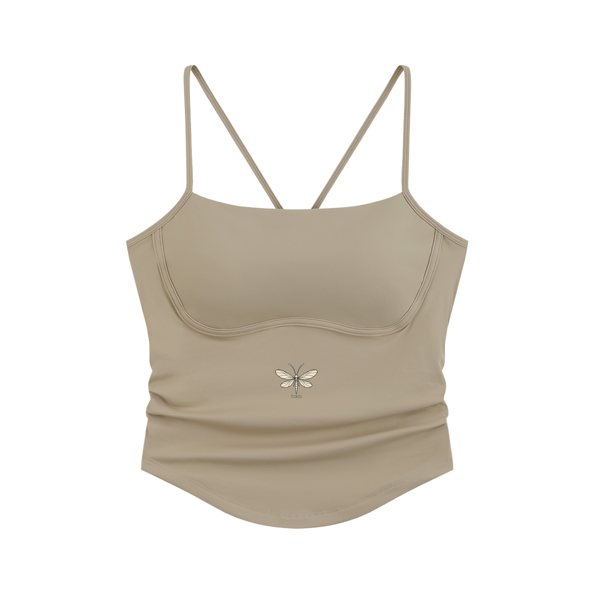 TOONSKULL Lacewing Ruched Yoga Tank