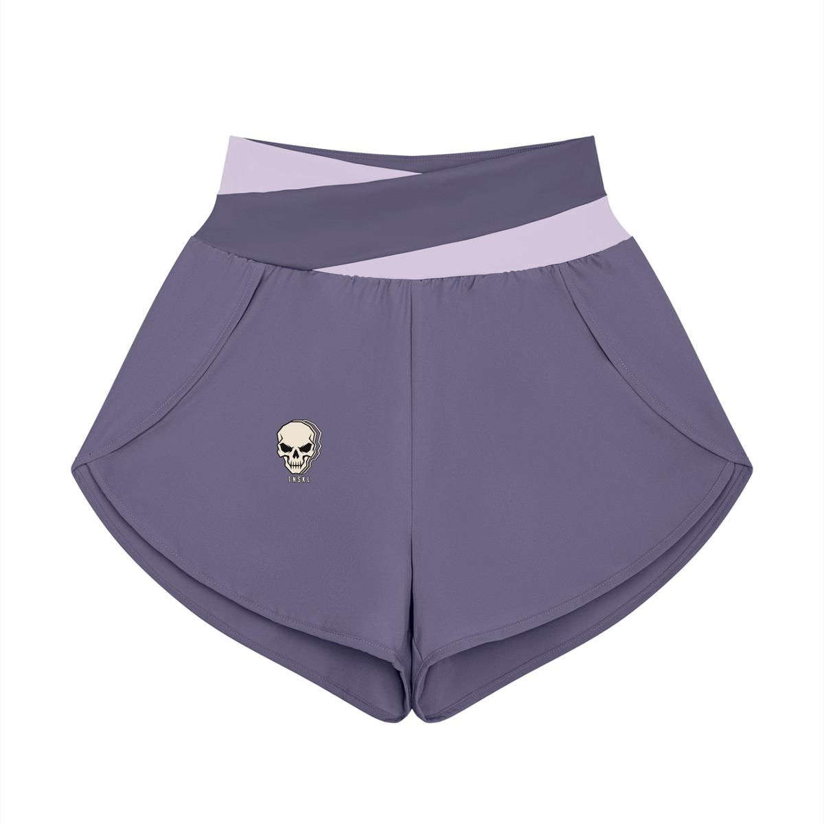 TOONSKULL Afterimage Panelled Yoga Shorts
