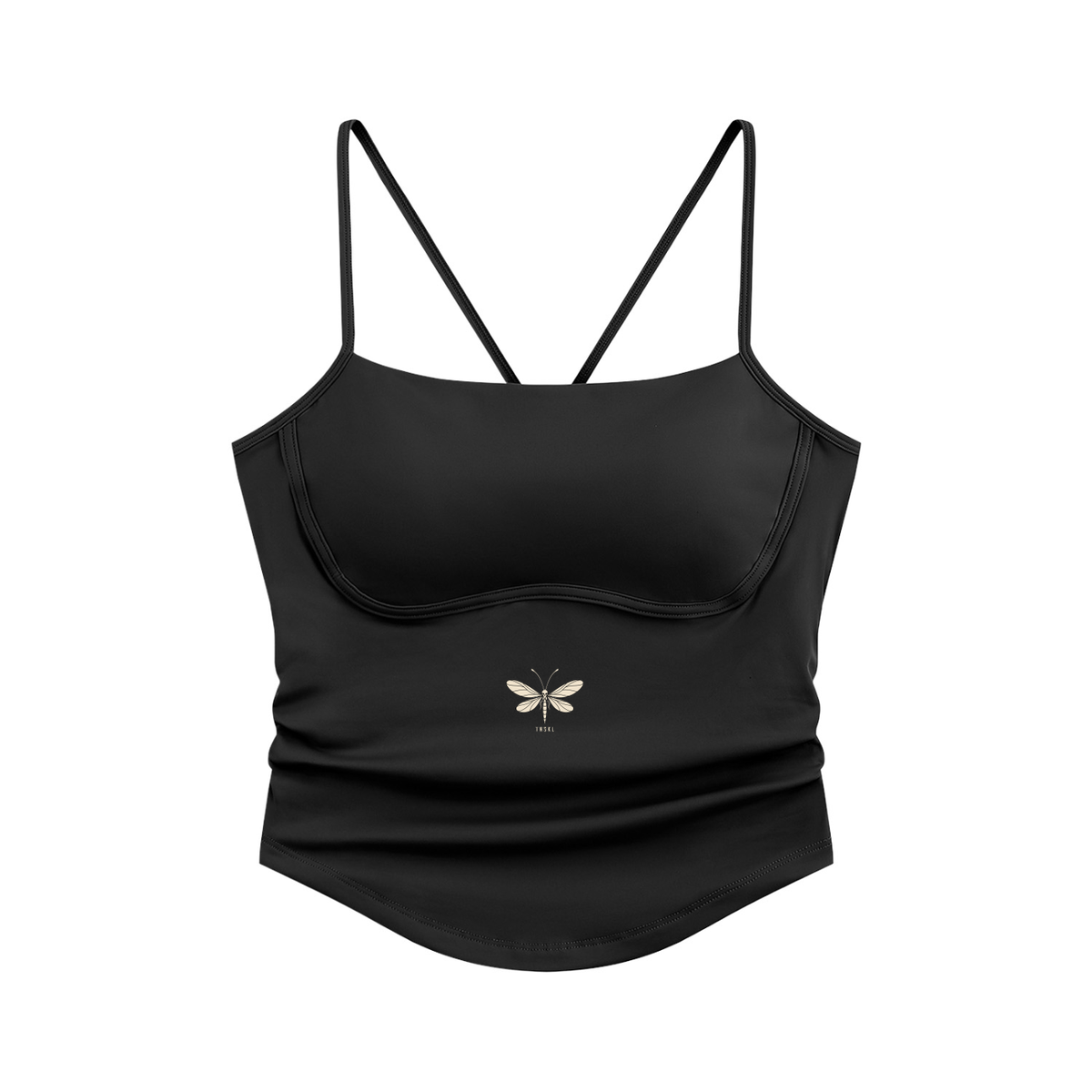 TOONSKULL Lacewing Ruched Yoga Tank