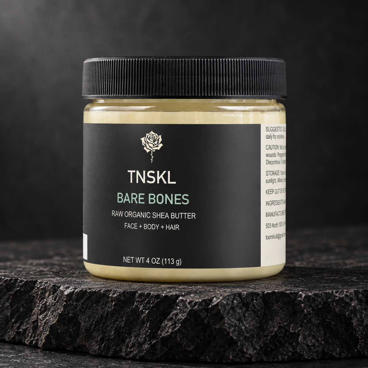 TNSKL Bare Bones — Raw Shea Butter