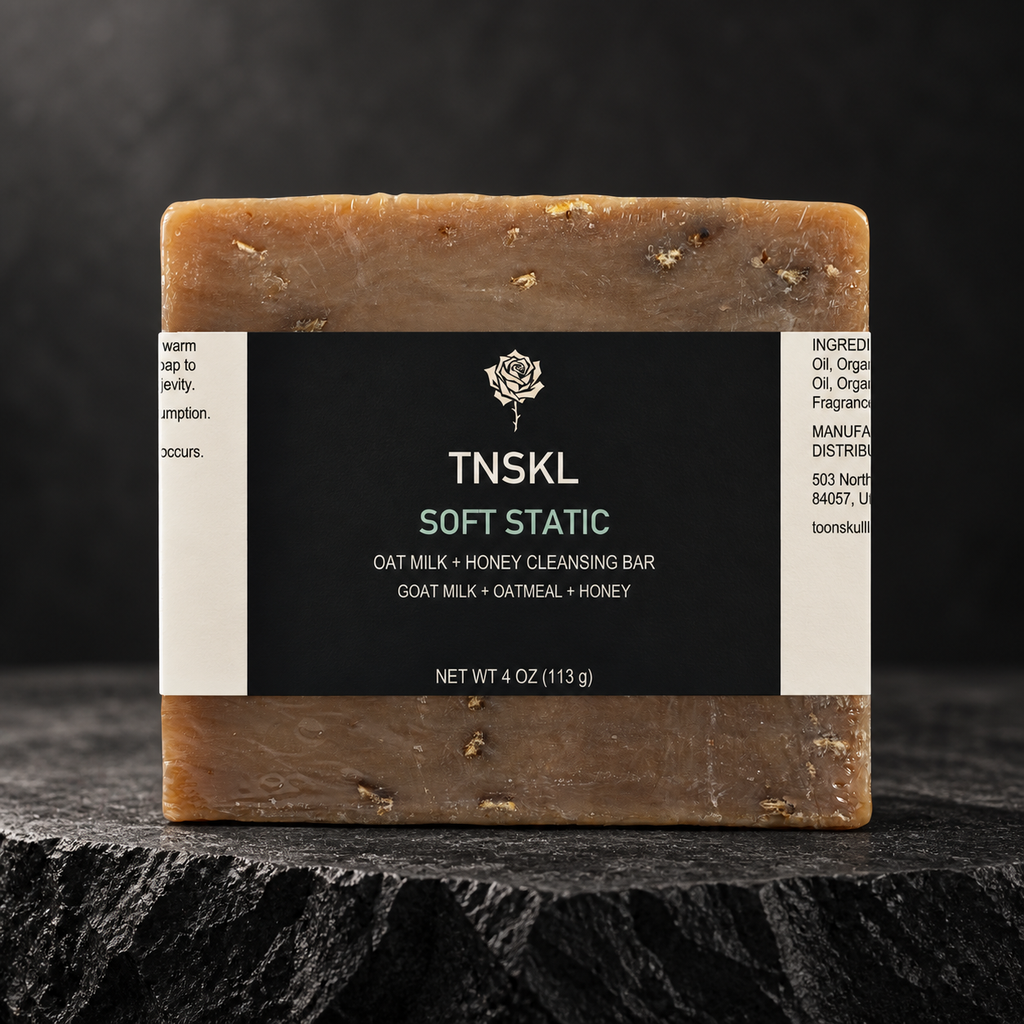 TNSKL Soft Static — Oat, Milk & Honey Cleansing Bar