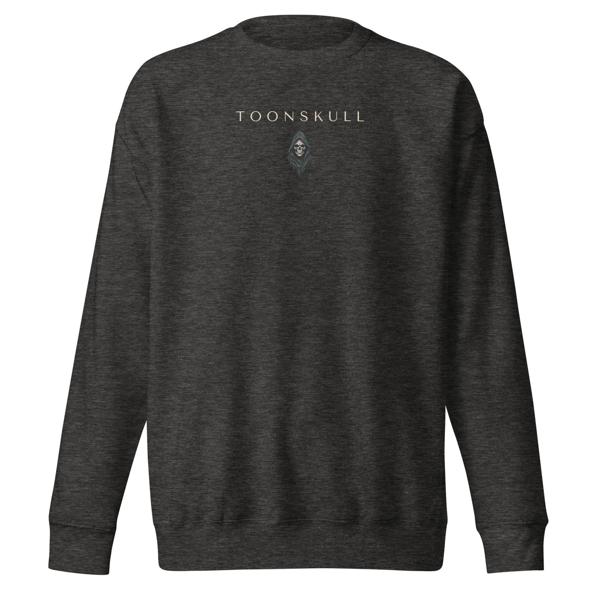TOONSKULL After Hours Crewneck — Charcoal Heather